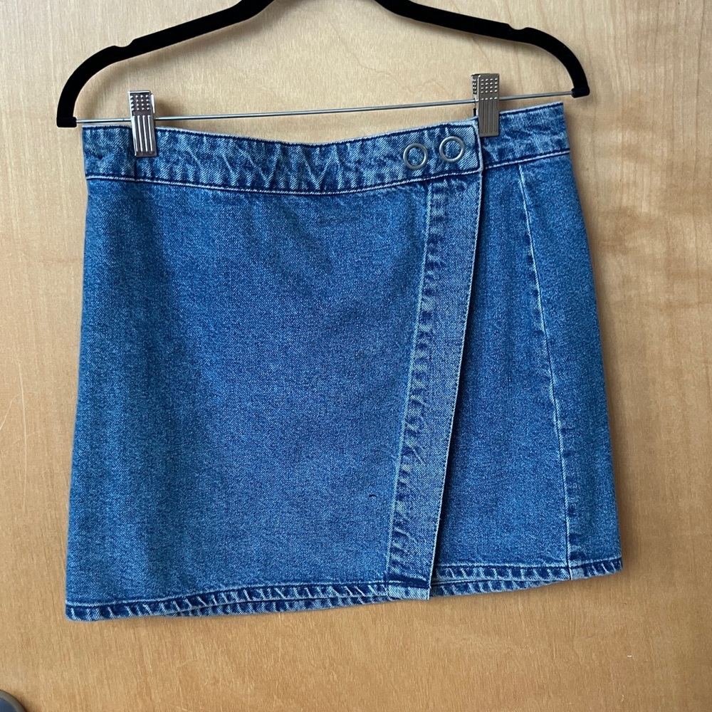 ASOS Blue Denim Mini Skirt